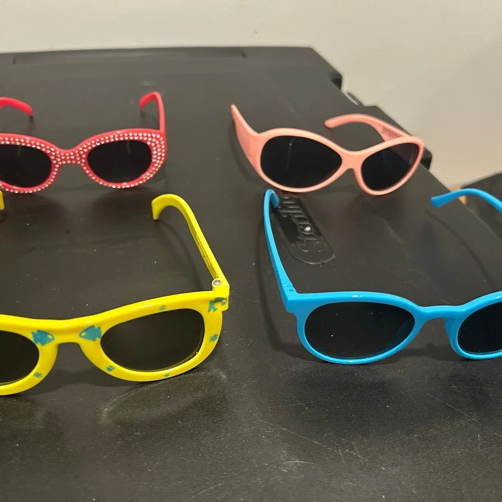 Colorful Kids' Sunglasses Set
